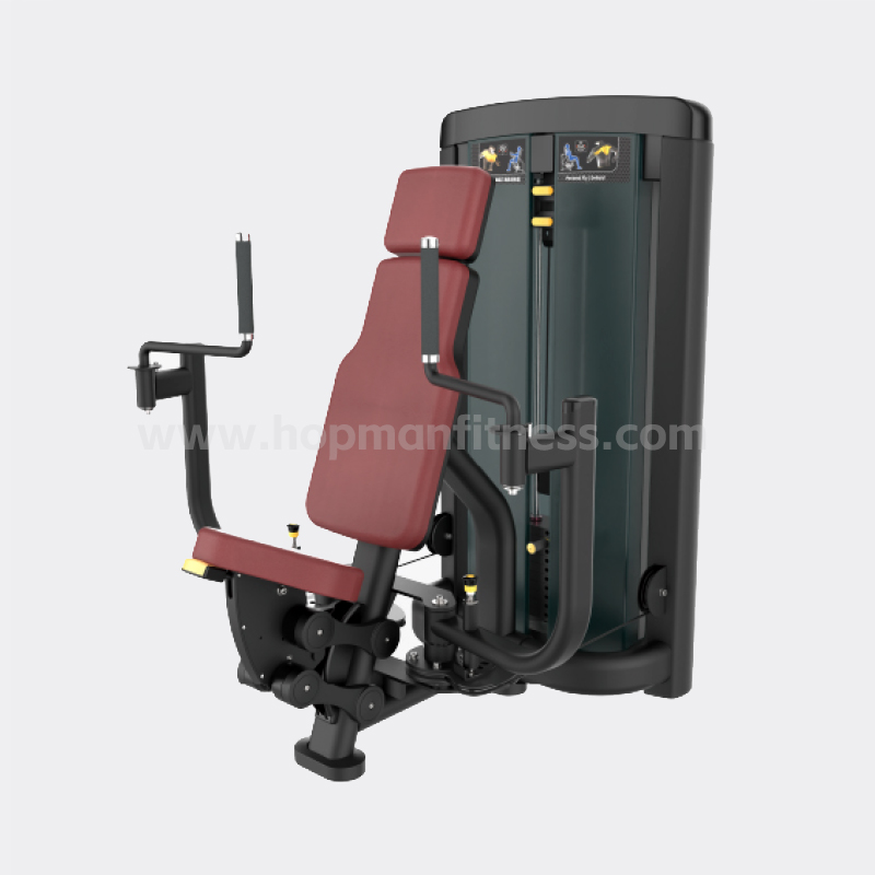 Butterfly machine chest clip/posterior deltoid ...