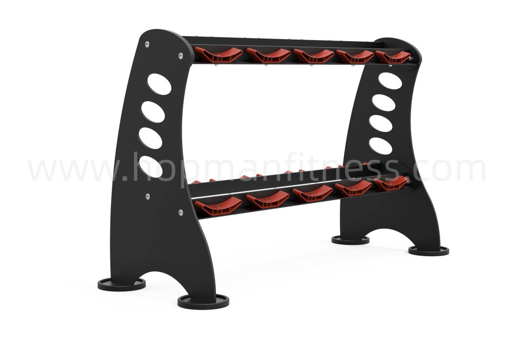 HopMan HX-6122A Double layer Dumbbell Stand (10...